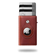 APEX WALLET - SLIDER AIR TAG CUIR