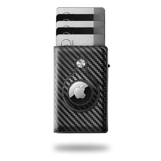 APEX WALLET - SLIDER AIR TAG FIBRE DE CARBONE