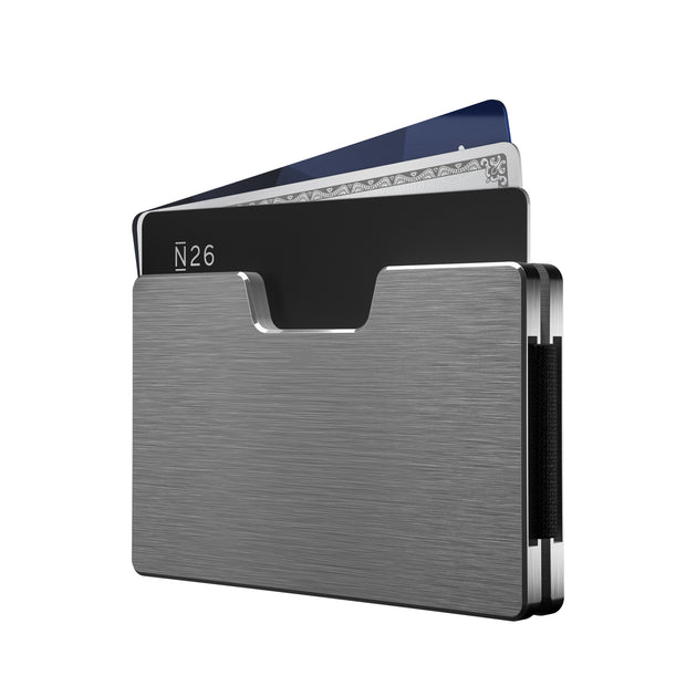 APEX WALLET - U-SPEC - ALUMINIUM BROSSÉ