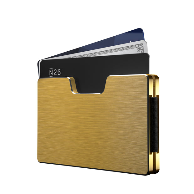 APEX WALLET - U-SPEC - ALUMINIUM BROSSÉ
