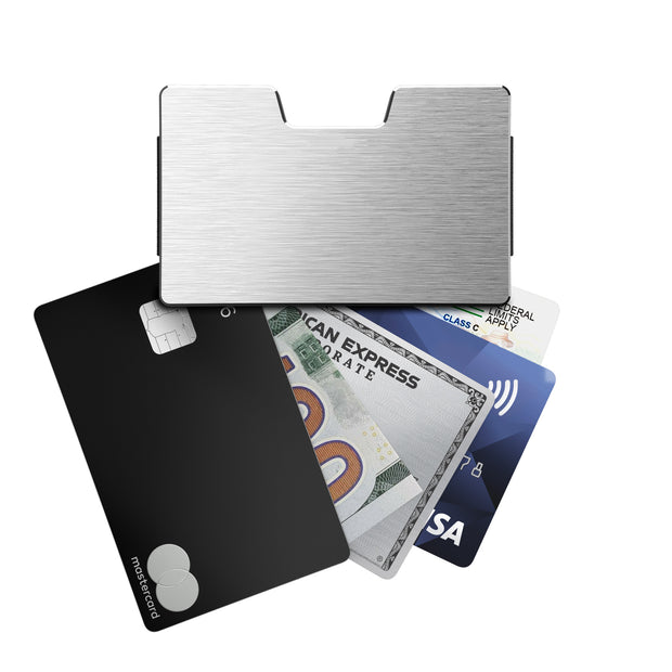 APEX WALLET - U-SPEC - ALUMINIUM BROSSÉ